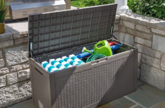 QVC Presents: 100-Gallon Deck Box, Outdoor Storage Solution
