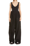 Designer Mix Media Jumpsuit by Leonardo at Sale on Nordstrom 